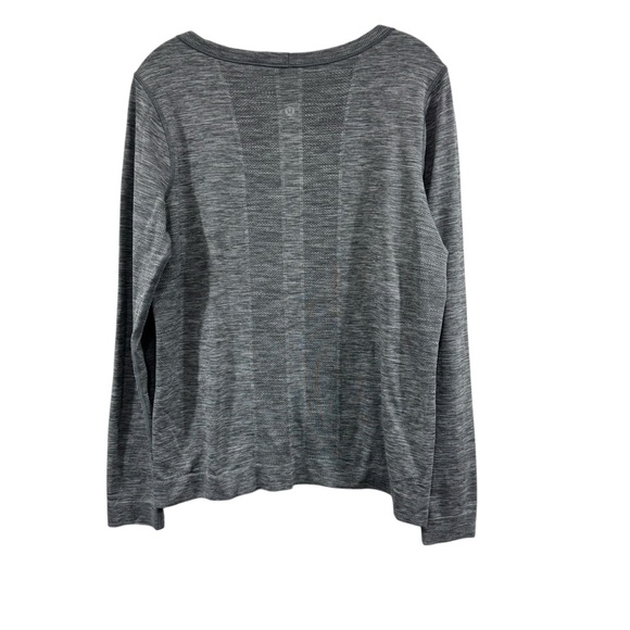 Lululemon Women’s Swiftly Relaxed Long Sleeve Grey Performance Knit - Picture 4 of 12